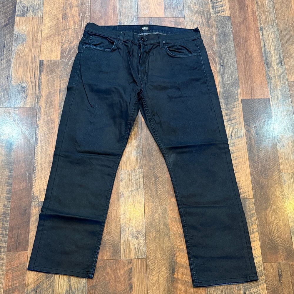 Hudson Jeans Men's Straight dark blue Denim 33x29 (6030)